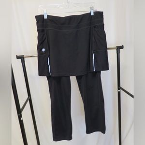 Athleta Skirt with built-in capri length leggings